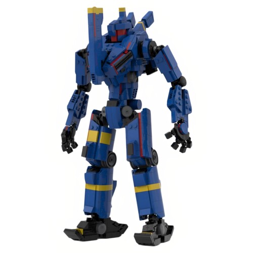 现货小颗粒MOC-100883机甲忧蓝罗密欧积木益智玩具模型礼物摆件