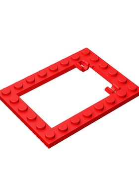 华志积木92107积木6X8中空陷阱板活动门板玩具配件零件拼装拼插