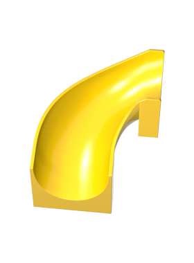 积木28387 6x6x6 滑梯零件配件MOC定制DIY礼品玩具科教