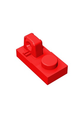 华志积木30383积木1x2 顶部带铰链板玩具配件零件拼装拼插