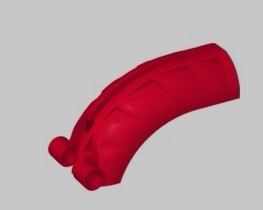 华志积木 44140 生化战士零件背部多色塑料拼装积木玩具儿童益智