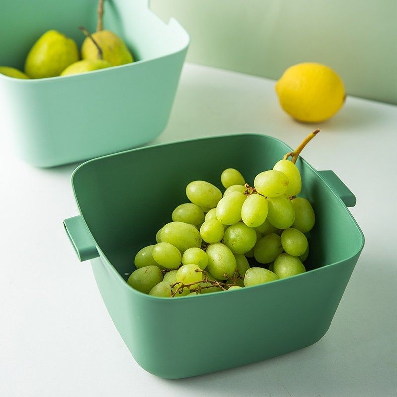 菲米PHMI 米露多功能果蔬沥水篮FM-CF2108简约双层沥水篮果盘,家装主材,沥水篮,淘宝优惠券,粉丝福利购,淘宝优惠卷