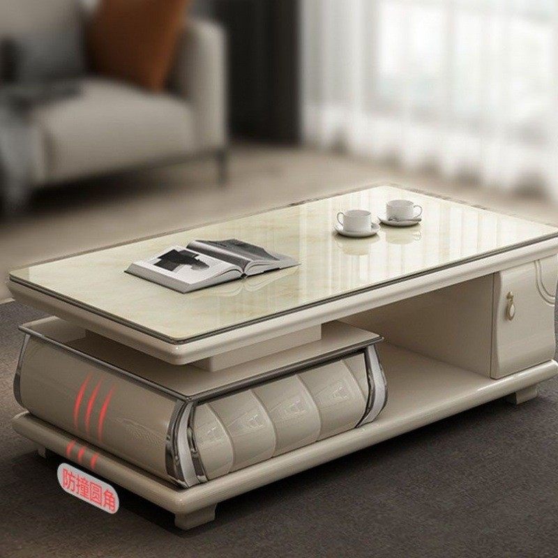 客厅电视柜茶几组合套装简约现代奶油风大理石大小户型茶几岩板,住宅家具,其它柜类,淘宝优惠券,粉丝福利购,淘宝优惠卷