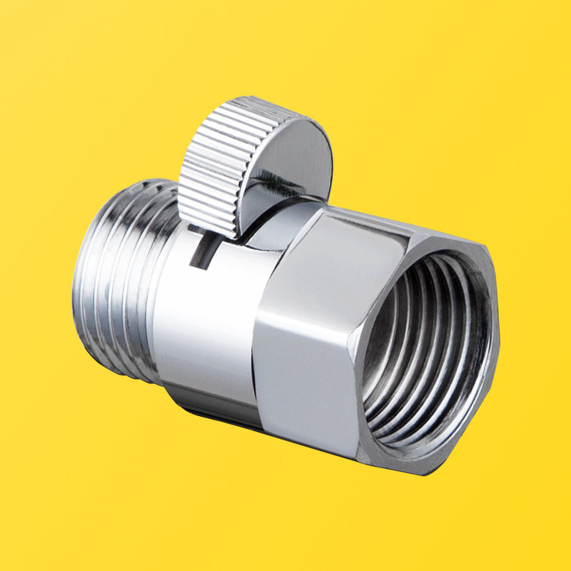 全铜开关阀水流调节直通阀 4分管花洒止水阀控制快开接头流量角阀,家装主材,角阀,淘宝优惠券,粉丝福利购,淘宝优惠卷