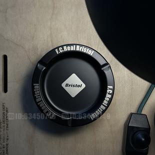 潮牌FCRB不锈钢烟灰缸Bristol余文乐加厚实用家居餐厅户外烟灰缸