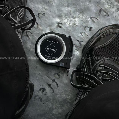 潮牌FCRB钢卷尺家用工业办公量尺5米加厚防水耐磨防摔黑色