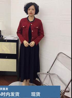 小个子妈妈早春装加厚小