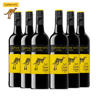 Yellow-tailed Kangaroo Red Wine, Colorful Syrah Merlot 750ml*6 bottles, Chilean whole case, Gift for the Qixi Festival thumbnail 2