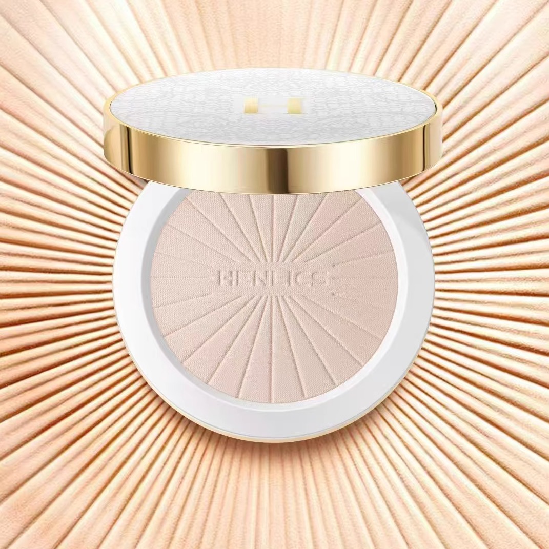 恒莉姿裸透提亮控油持妆粉饼