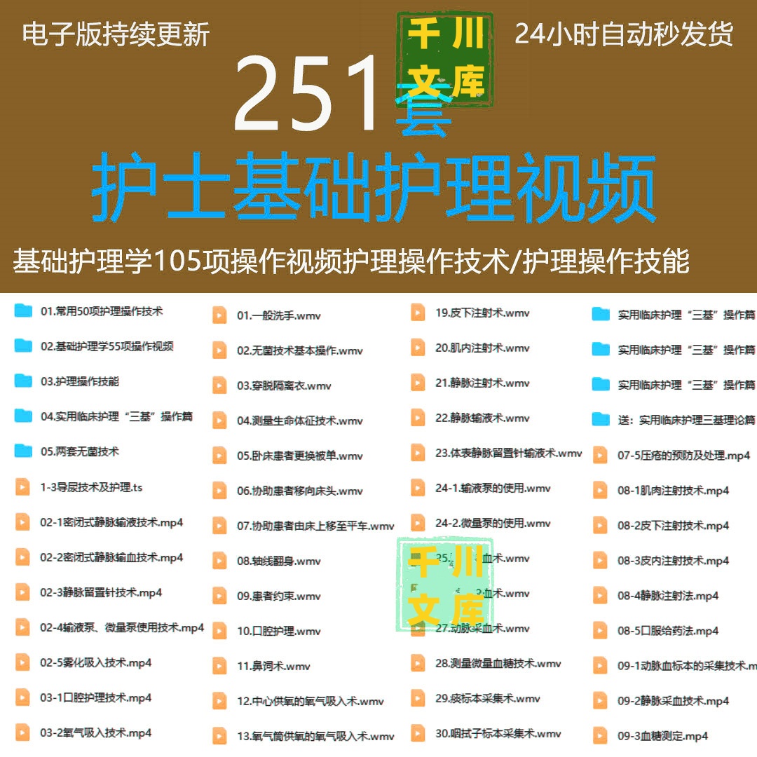 护士基础护理视频无菌技术护理临床护理三基操作专业技能考试培训