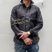 Works天神 老品特价 WS02重磅肌理感S级枥木牛皮工装 Tenjin 衬衫