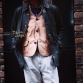 CV03枥木牛皮多袋工装 Tenjin Works天神 魔术马甲背心