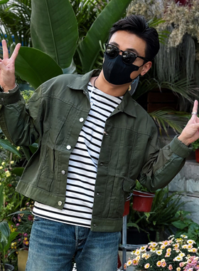 Gypsy Sons 亏本清仓 异布remake拼接复古Type I巴黎扣一代夹克