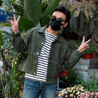 拼接复古TypeI巴黎扣一代夹克