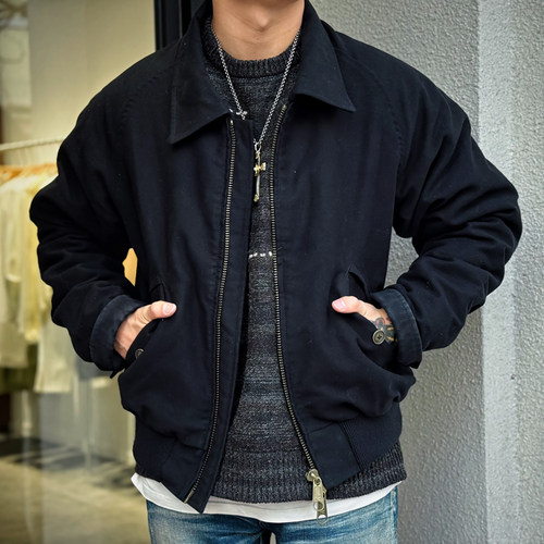 夹棉复古MA1飞行通勤夹克