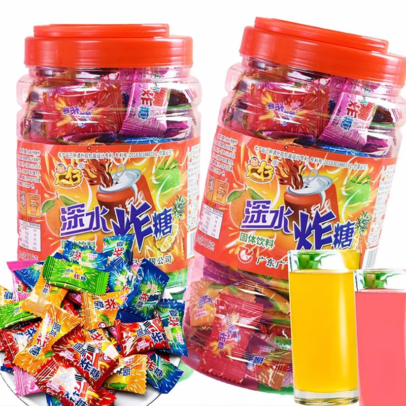 广仔深水炸糖弹泡水泡腾片