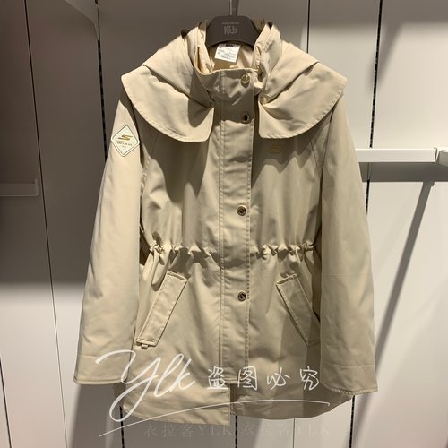 斯凯奇2026新年女童连帽棉服