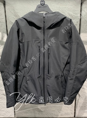 安踏冠军户外2025冬款男山锋GORETEX黑标硬壳羽绒冲锋衣152540906