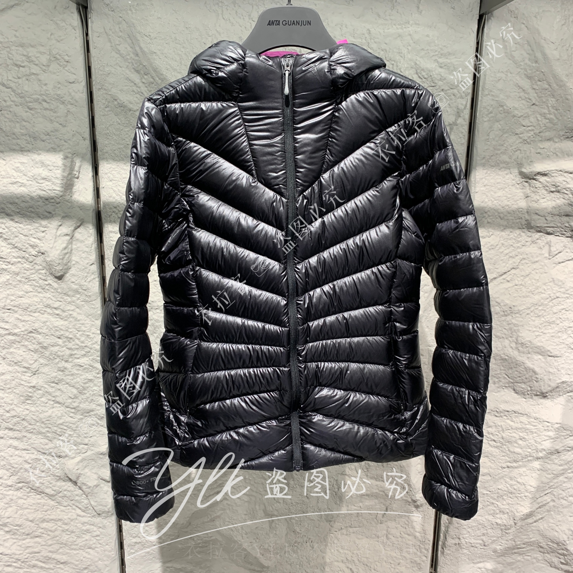 连帽女士轻质保暖防水柔软鹅绒