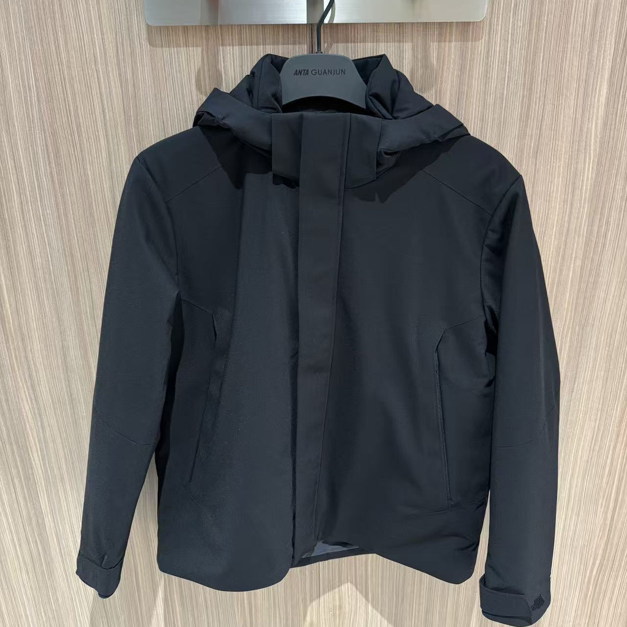 安踏冠军男士智能温控针织棉服
