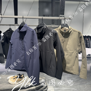 安踏冠军户外系列2026春款男士蜜暖绒立领夹克梭织外套152610608