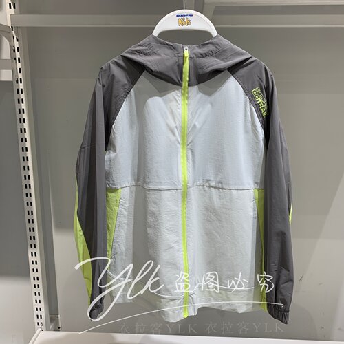 斯凯奇男童凉感防紫外线外套