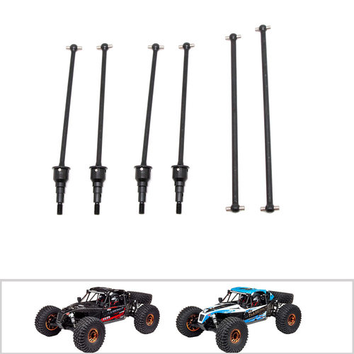 LOSI 1/10 LARNUT TENACITY U4配件加硬钢前/后通用 CVD 中传动轴