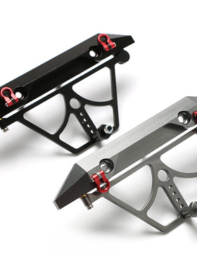 1：10攀爬车升级配件Axail SCX10 后防撞杆带备胎架