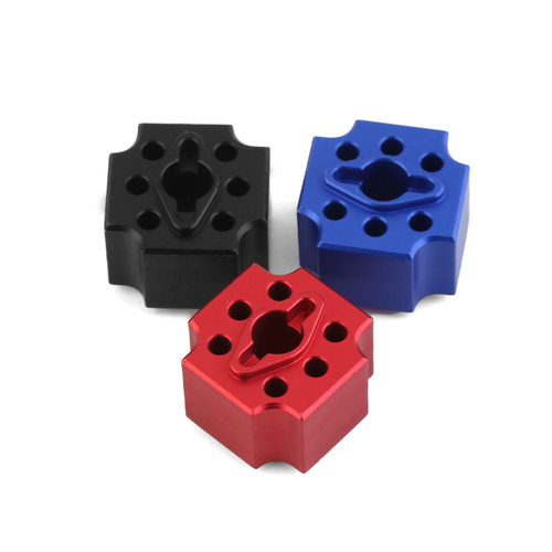 Traxxas 1/8 Sledge雪橇铝合金直轴 前中后差速壳通用直轴