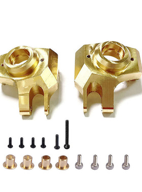 1/10 攀爬车铜制转向杯升级件 转向杯配重 SCX10II 90046 90047