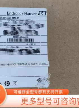 议价E+H，温度传感器，TM501-1P58/125