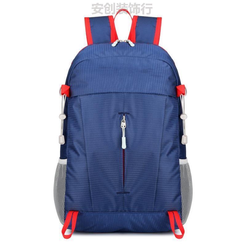 摩托车骑行背包男生新款运动学生轻量登山包大容量双肩包初中短途