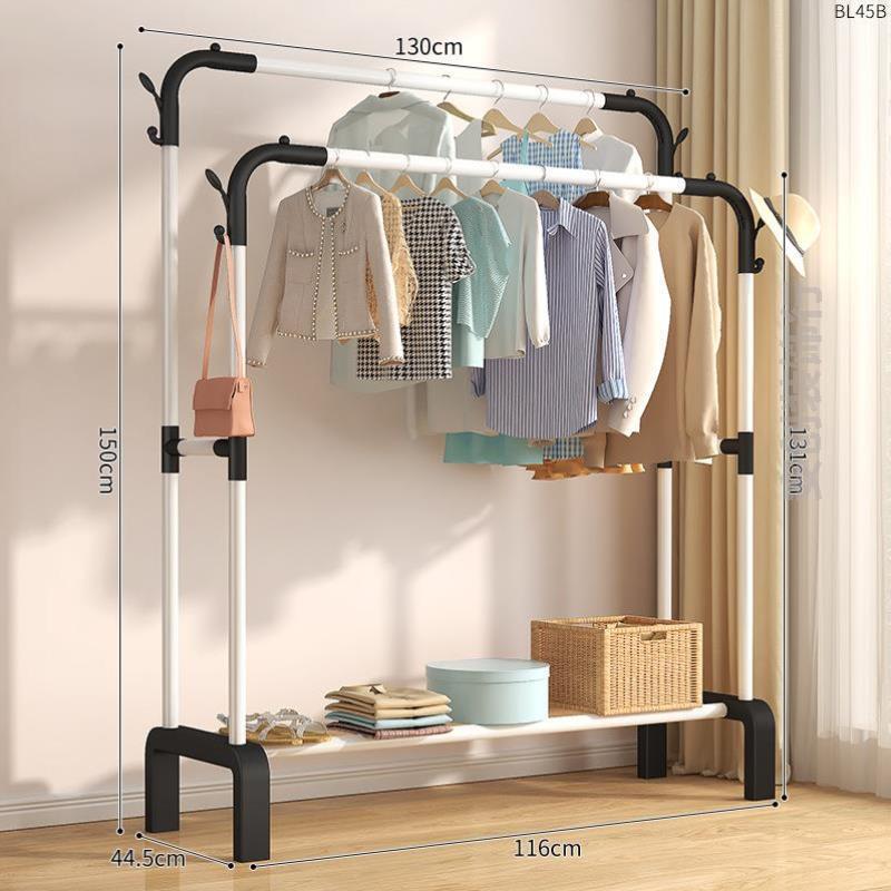 卧室内落地晾衣架新款学生宿舍架子室内外宿舍家用凉收纳挂衣架立