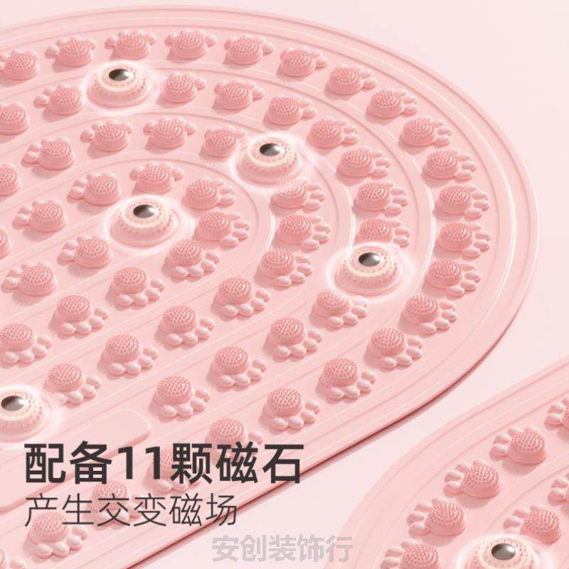 中医脚踩款指压板新款男士锻炼足底经络家用按摩专用实心液态减肥