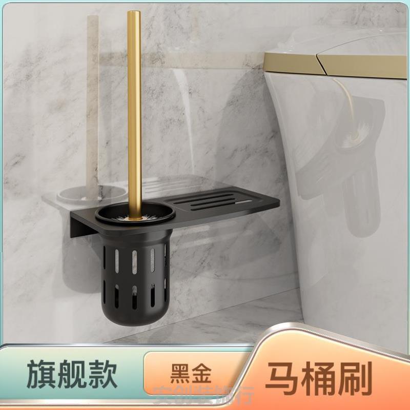 酒店浴巾架收纳免打孔毛巾杆单杆置物架洗澡厕所毛巾架挂壁卫生间