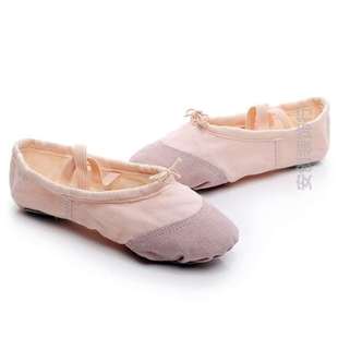 软底儿童 形古典专用猫爪 女成人练功全芭蕾舞舞蹈弹力布中国鞋 鞋