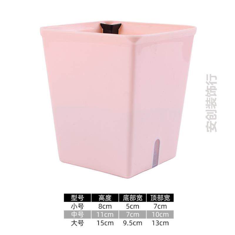绿萝水培花盆新款塑料水盆储水器皿盆栽种花双层创意花瓶明水好看