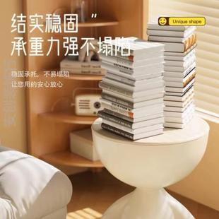 有趣的床头柜儿童新款迷你简易阳台卧室小桌子置物架柜子小奶油移