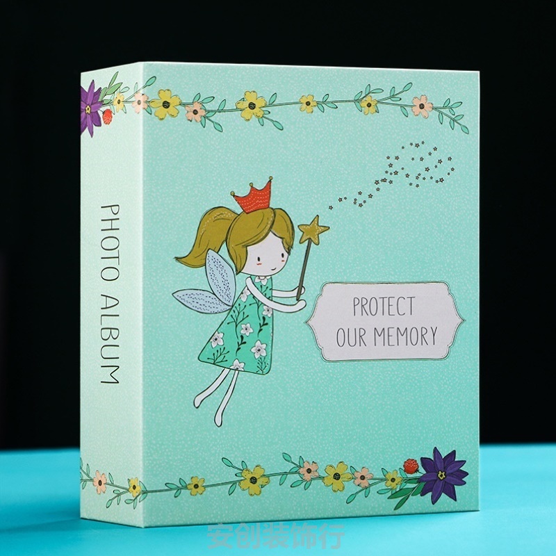 相册本纪念册diy手工宝宝大容量自制幼儿园横竖纪念插页册亲子容