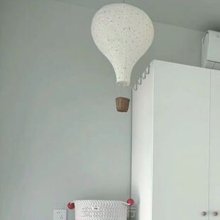 儿童房手工布艺热气球挂饰灯罩家居气球装饰卧室挂件拍照道具