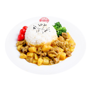 厨哈哈咖喱牛肉170g*10包料理包商用速食外卖盖浇饭预制菜小碗菜