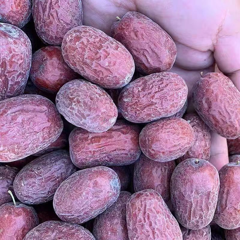 2024新枣特级5斤新疆若羌红枣灰枣未清洗吊干枣大枣批土枣1斤