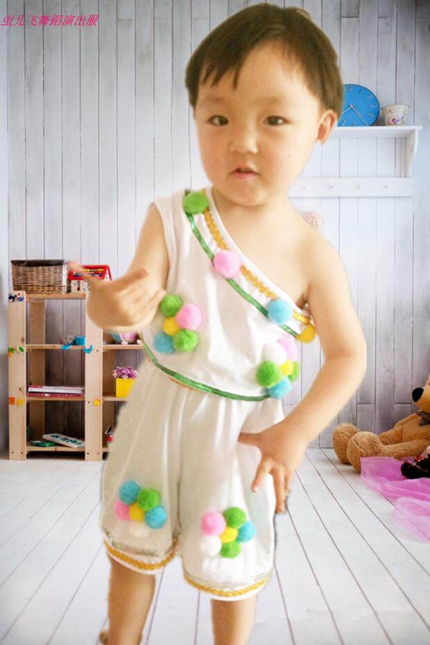 演出我爱洗澡幼儿园两件套舞蹈服