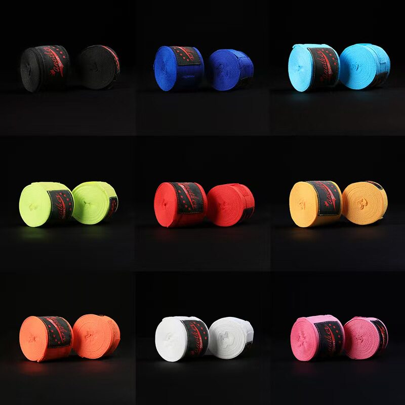 拳击缠手带3米5米高弹绷带散打运动护腕绑手带自由搏击综合缠手布