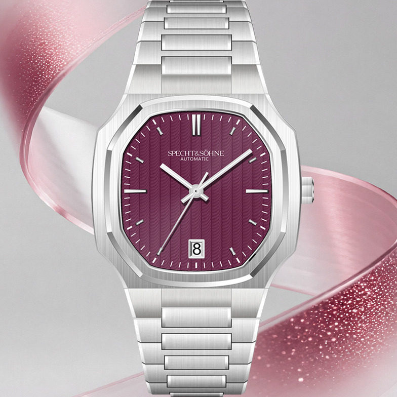 specht&sohne手表男机械表经典商务高档酒桶型天文台系列男士腕表