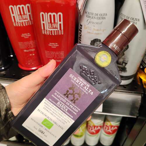 西班牙代购CORTIJO SUERTE ALTA DOP认证有机特级初榨橄榄油500ML