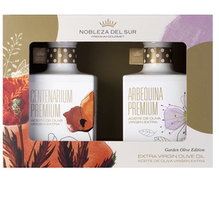 特级初榨橄榄油高级周年版 SUR早摘礼盒2瓶装 DEL 西班牙NOBLEZA