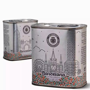 旺购上品西班牙代购希那塔LA CHINATA特级初榨橄榄油铁盒100ML