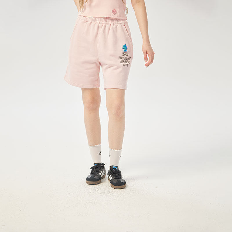 AIMEEWQ 25新款春夏小怪兽简约运动宽松休闲字母糖果短裤 AMS0500