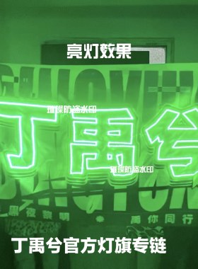 丁禹兮应援灯旗官方指定链接明星音乐节演唱会灯牌大旗等限时活动